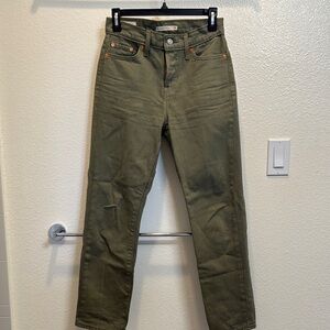 Levi's Olive Green Women's Pants